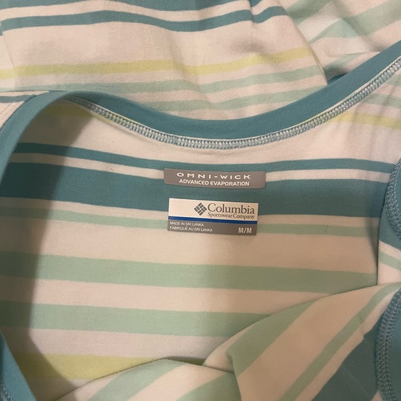 Columbia Maxi long Dress Stripe PFG Fishing Medium - Picture 2 of 7